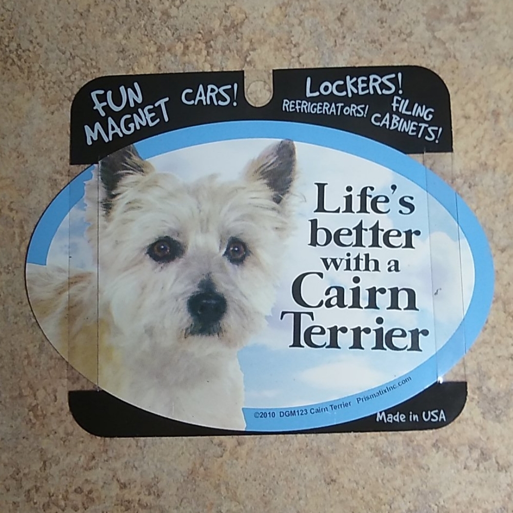 Life's Better With A Cairn Terrier Magnet New